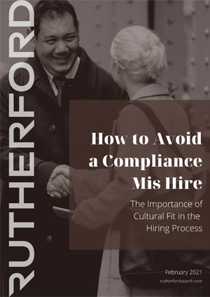 cover of rutherford guide how to avoid a compliance mis hire