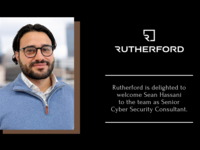 Sean Hassani Cyber Security Rutherford Consultant