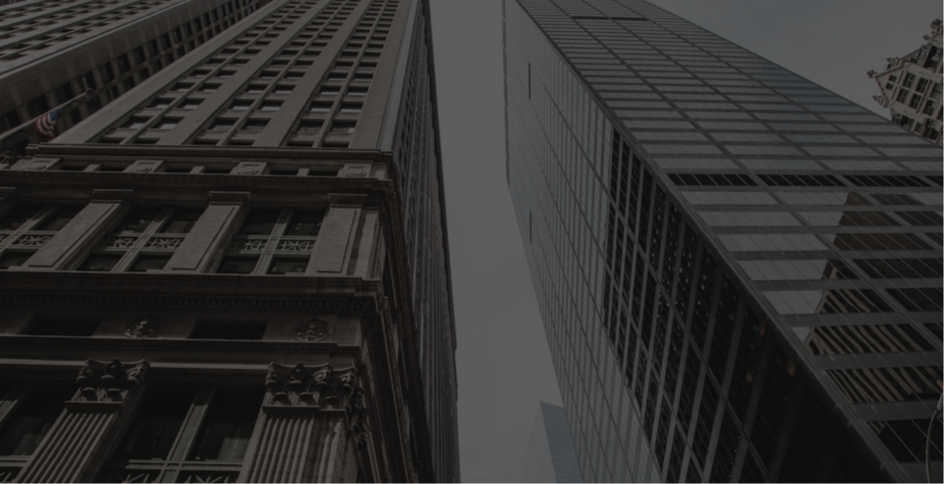 worms view of office buildings